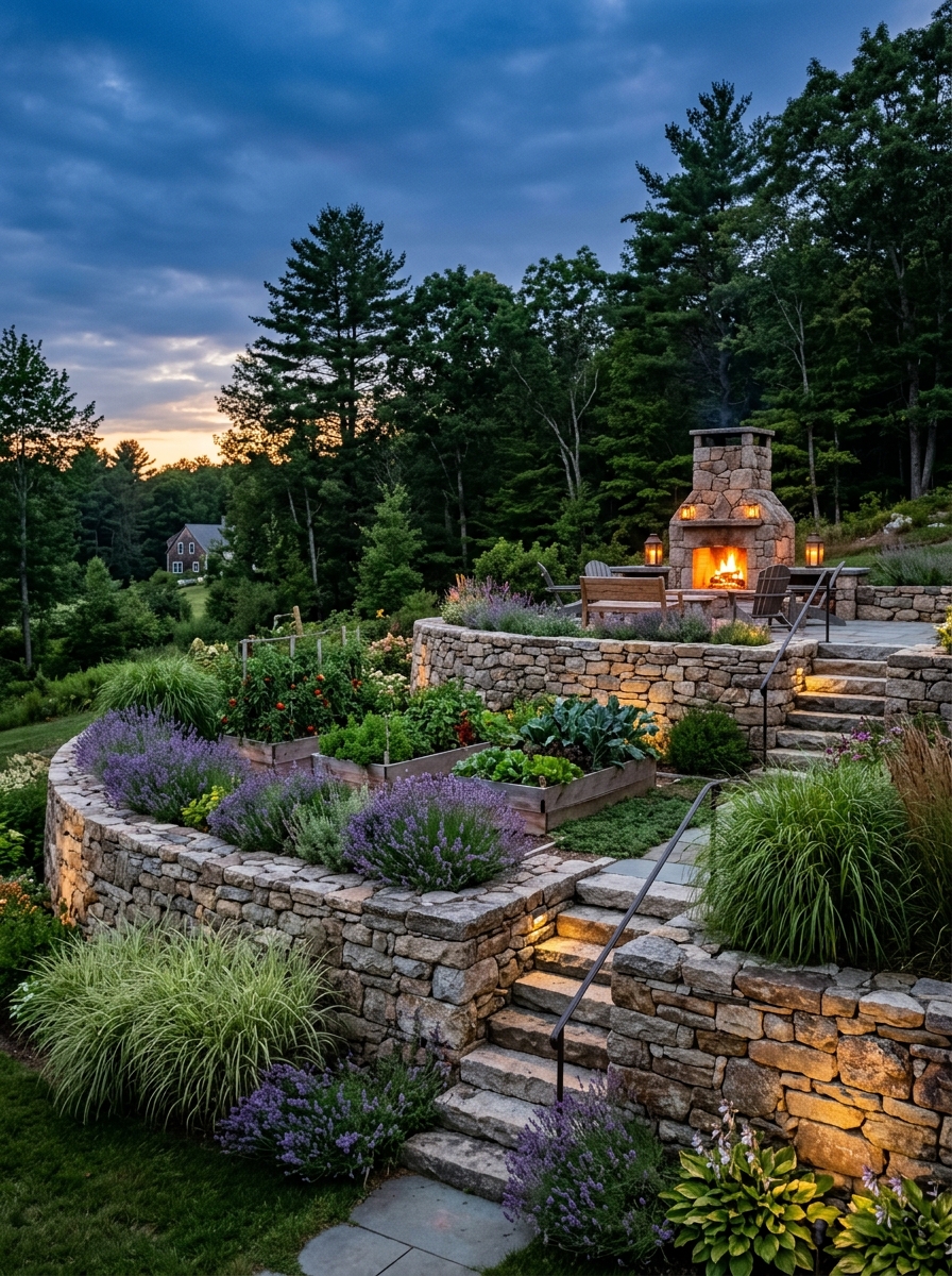 Cascading Stone Gardens